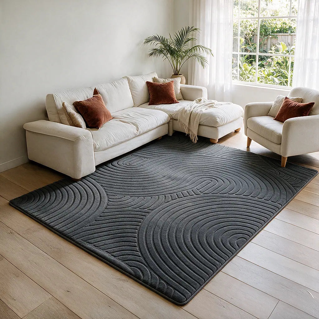 Marshie Mat Designer Basalt Charcoal 